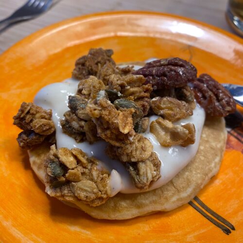 Letut ja pähkinäinen granola