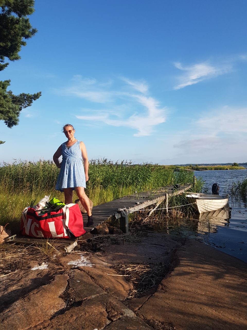 Lähdössä kajakkiretkelle Ahvenanmaalla